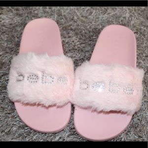 bebe Pink Slides